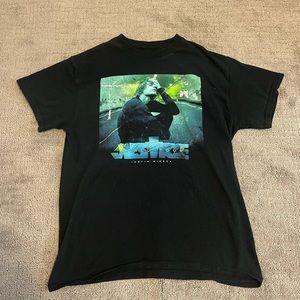 Justin Bieber justice tour t shirt